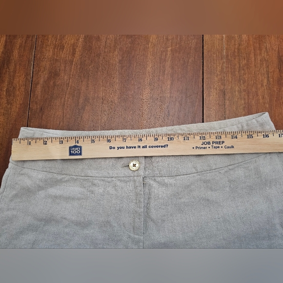 Michael Kors Beige Linen Pants - Picture 7 of 8